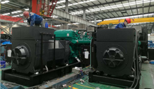 喜訊,德科3臺2000KW/10.5KV高壓發電機并網成功