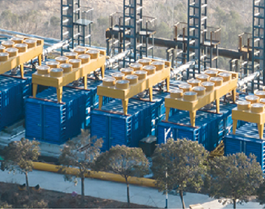 河南平頂山瓦斯發(fā)電項(xiàng)目（5臺(tái)1200KW發(fā)電機(jī)）